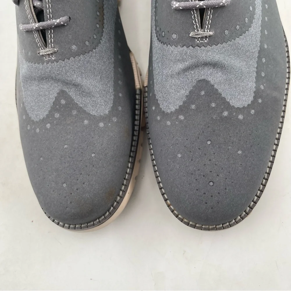 Cole Haan Men’s Zerogrand Embrostitch - SZ 12 M - Blue Wingtip Oxford Sneaker
